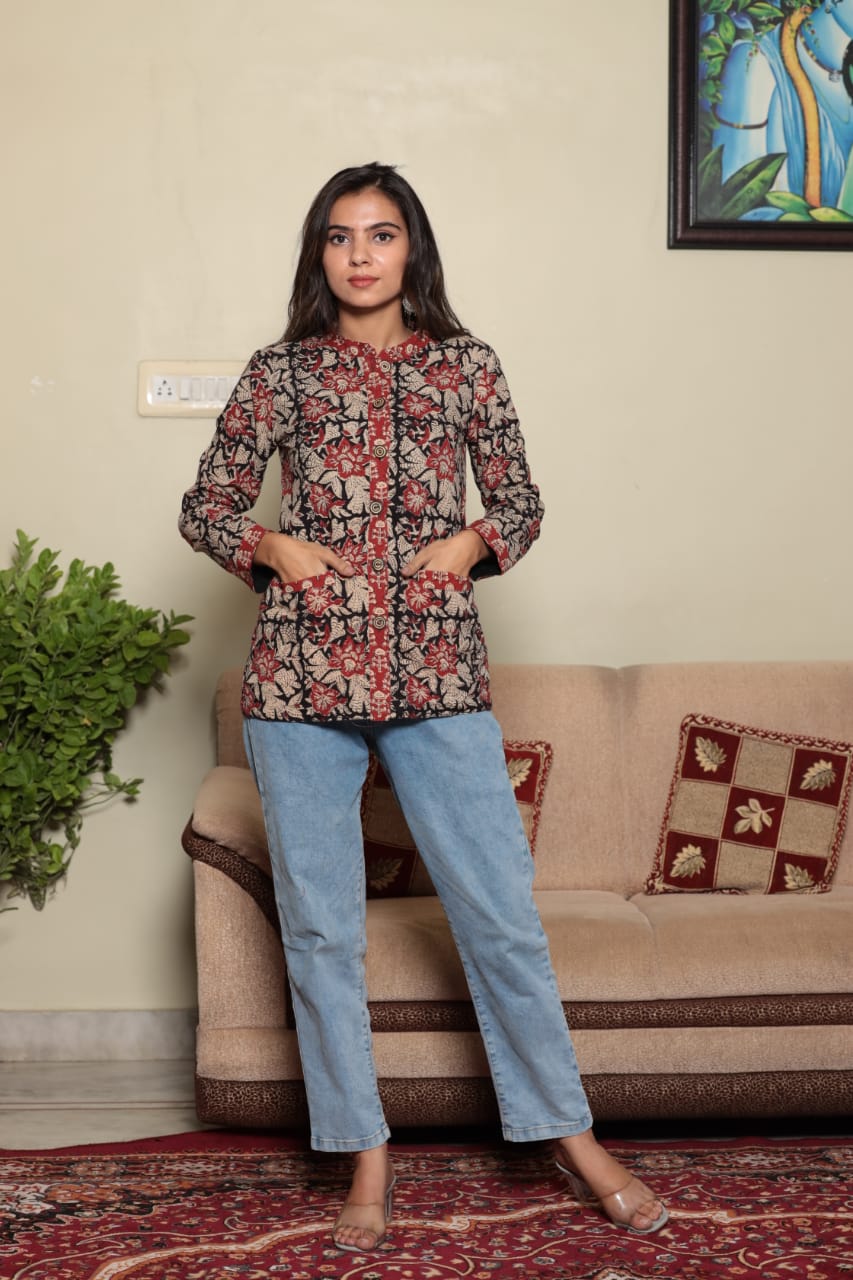Bagru printed Cotton Jackets