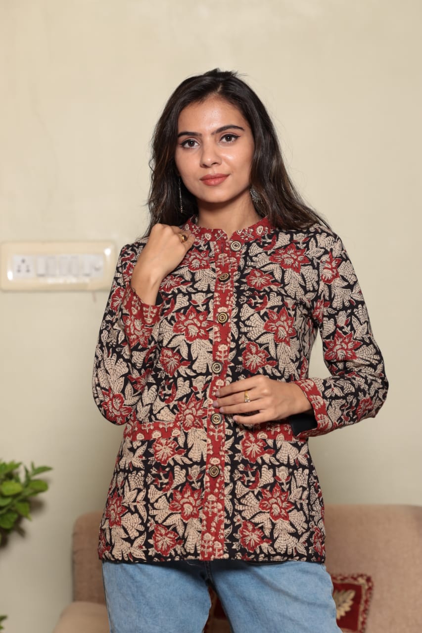 Bagru printed Cotton Jackets