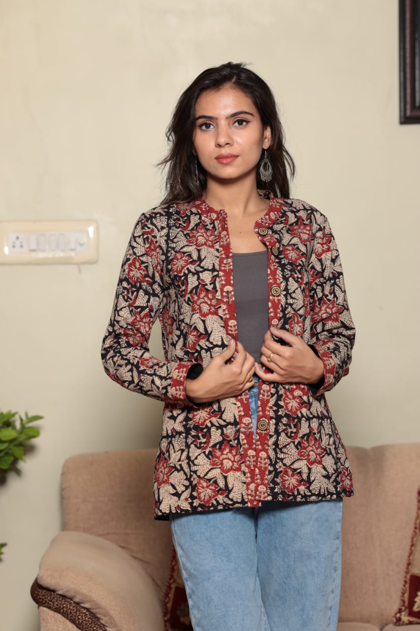 Bagru printed Cotton Jackets