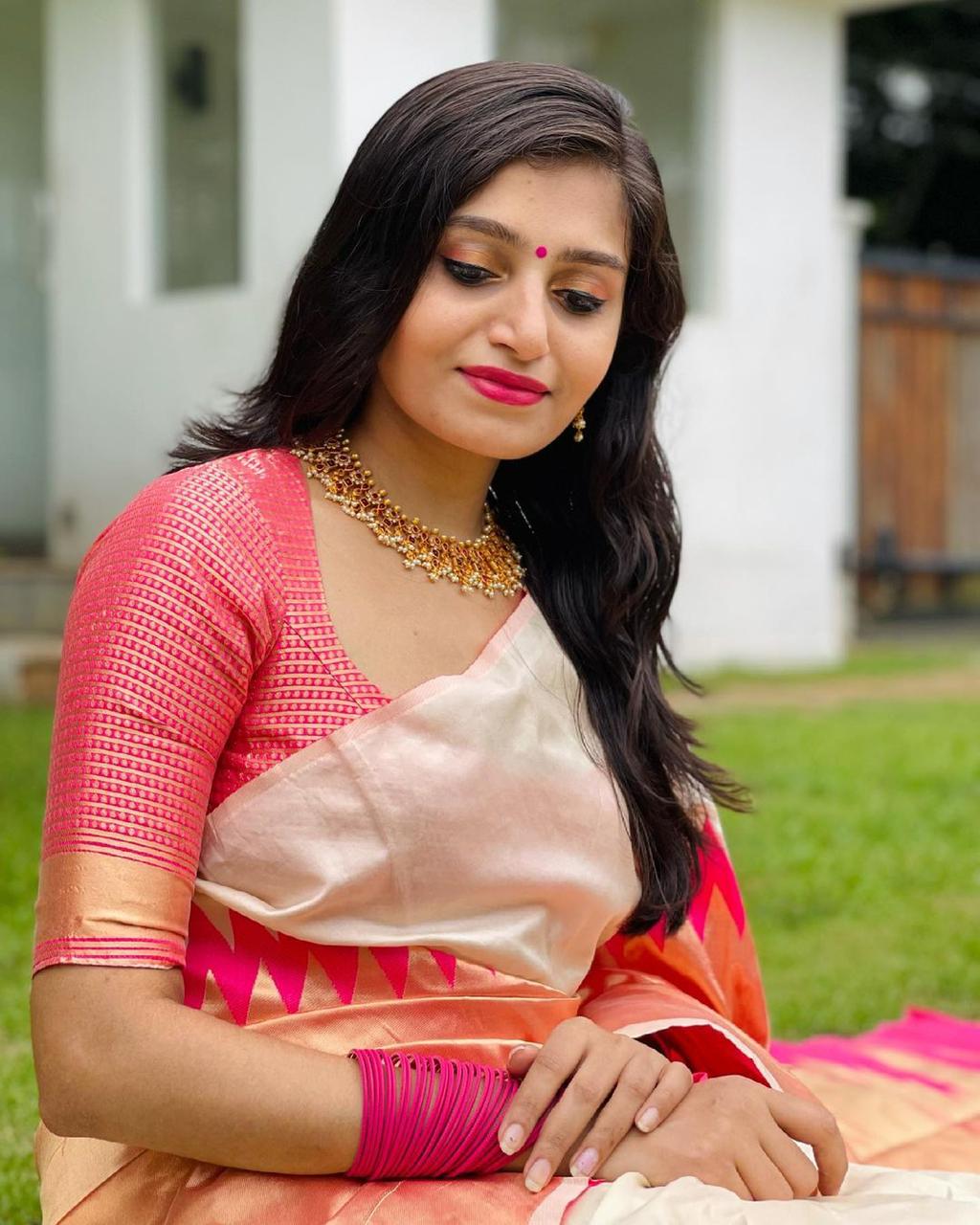 Lichi Silk Saree