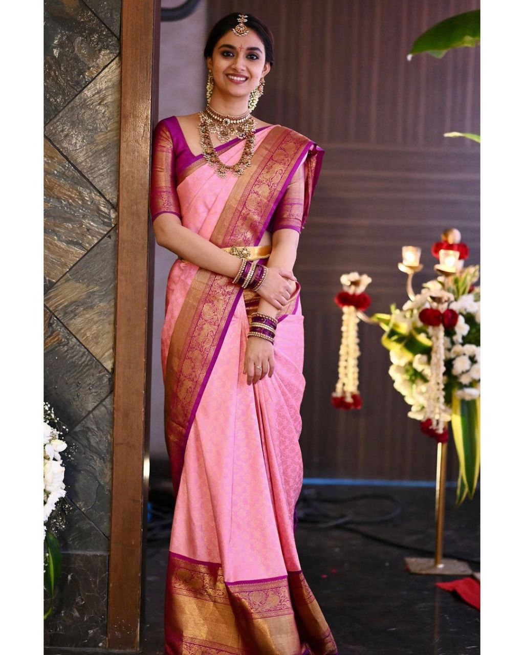 Soft Lichi Silk Saree