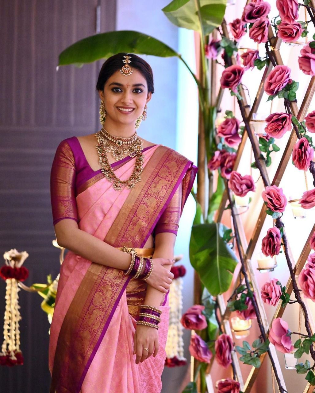 Soft Lichi Silk Saree