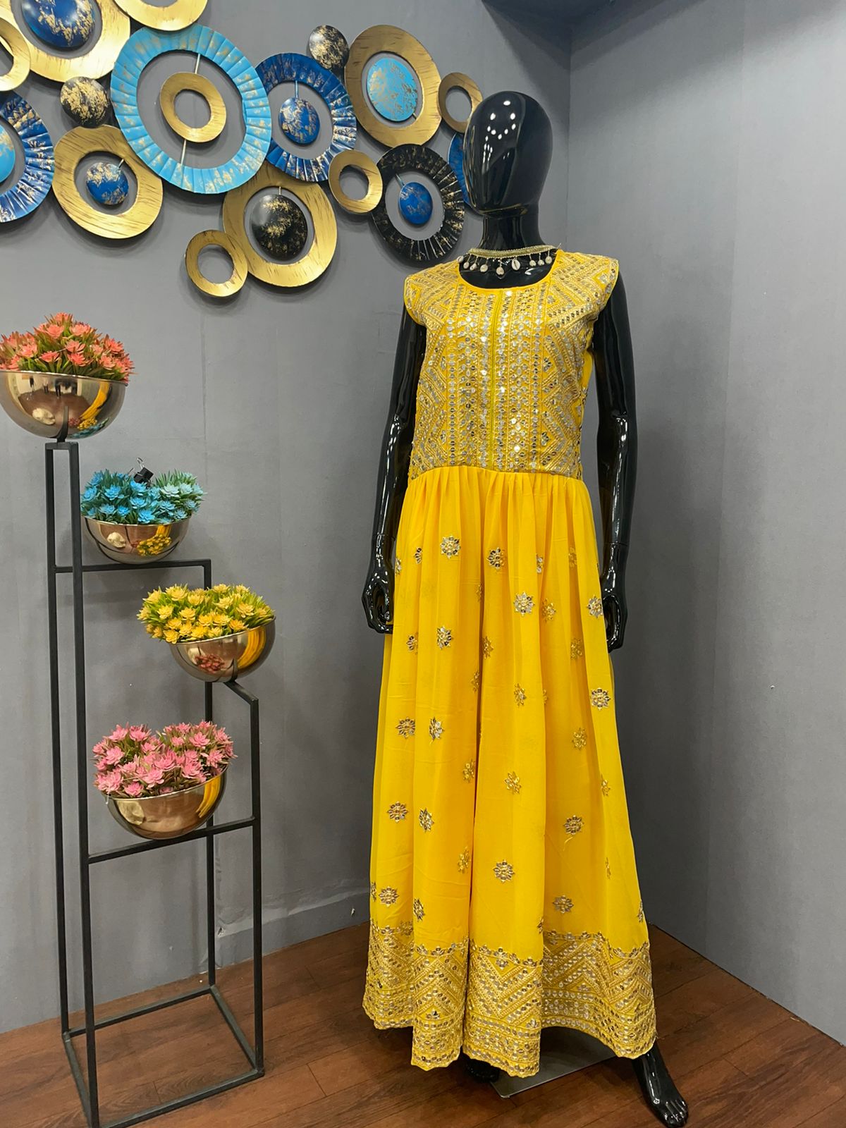 Embroidered Jump suit