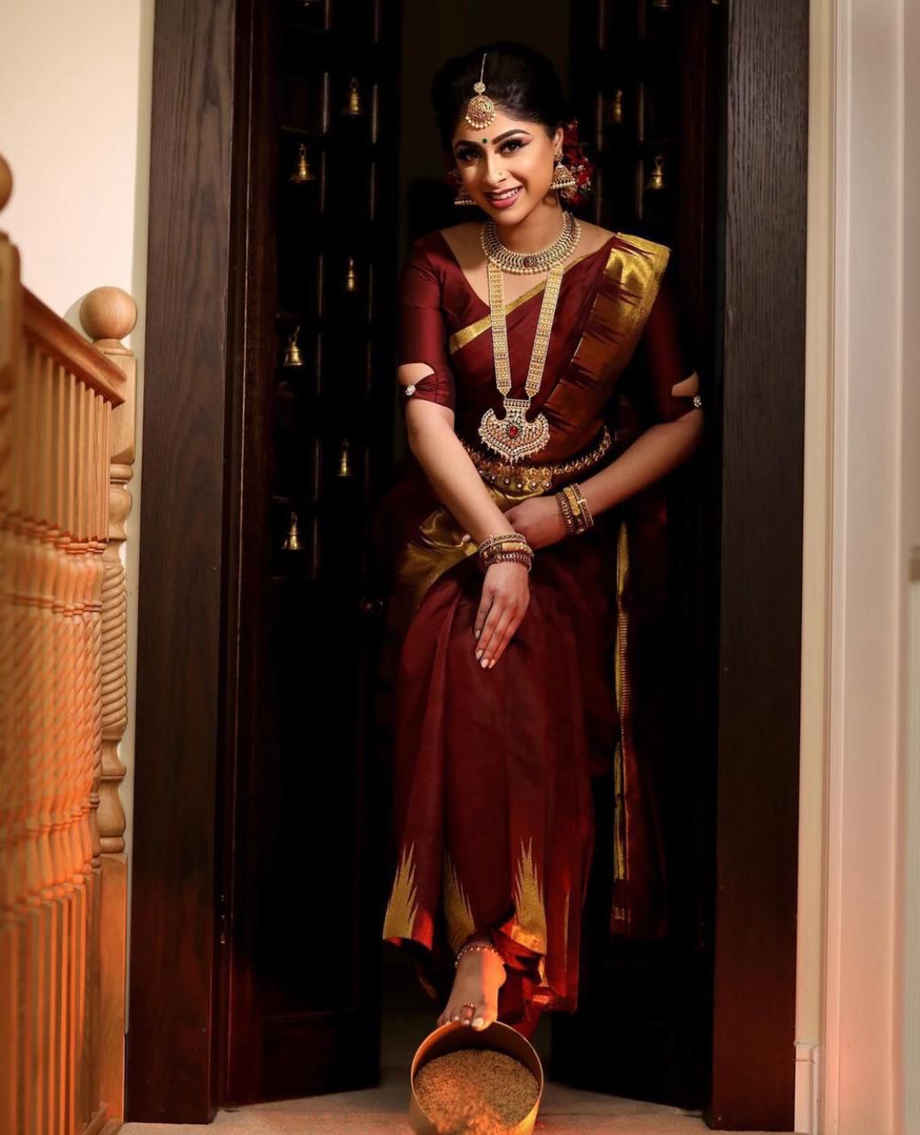 Lichi Silk Saree