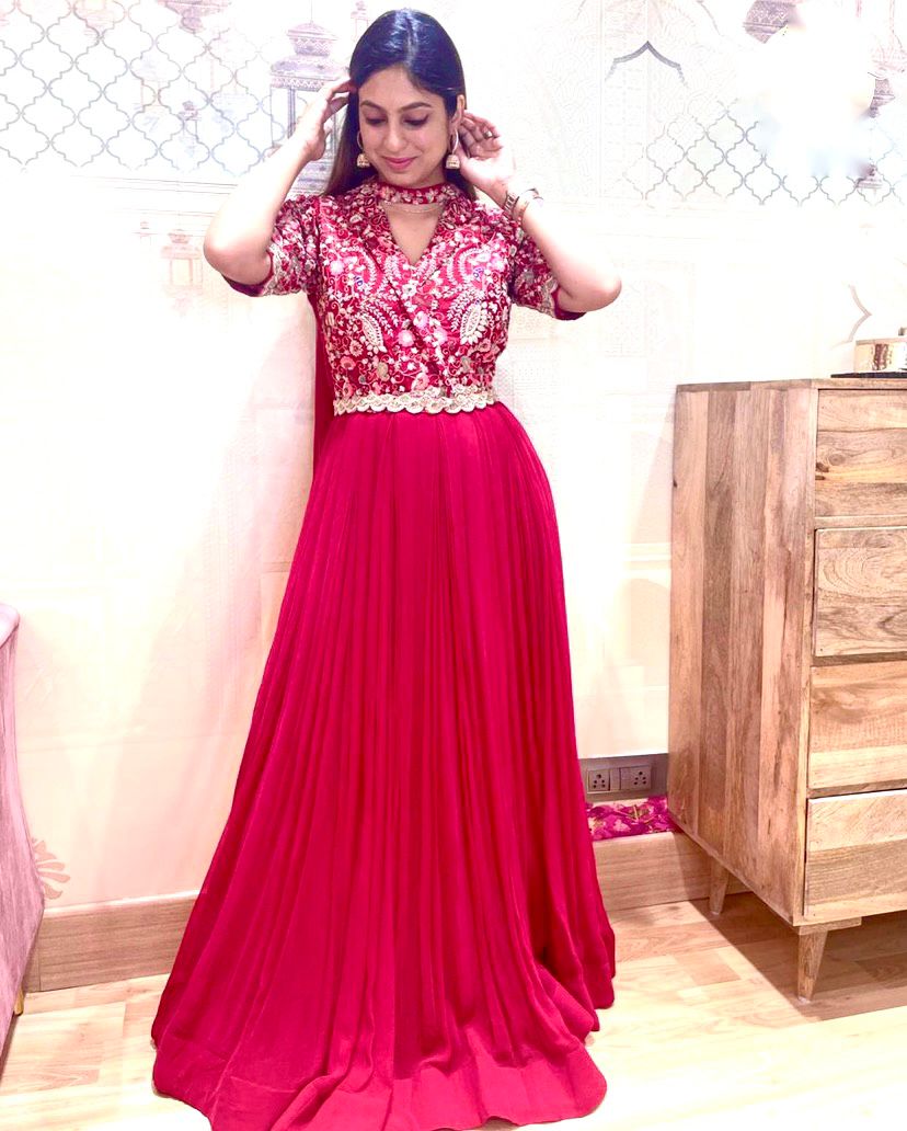 Fancy Gown Bottom and Dupatta