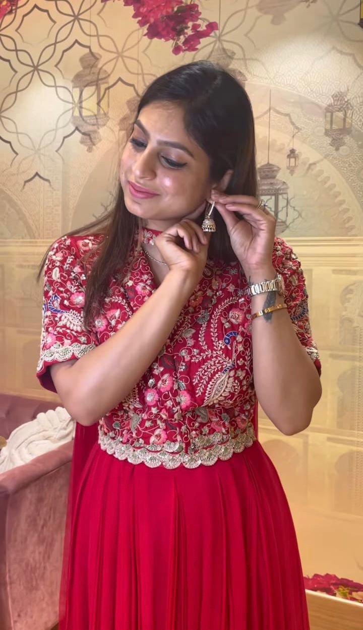 Fancy Gown Bottom and Dupatta