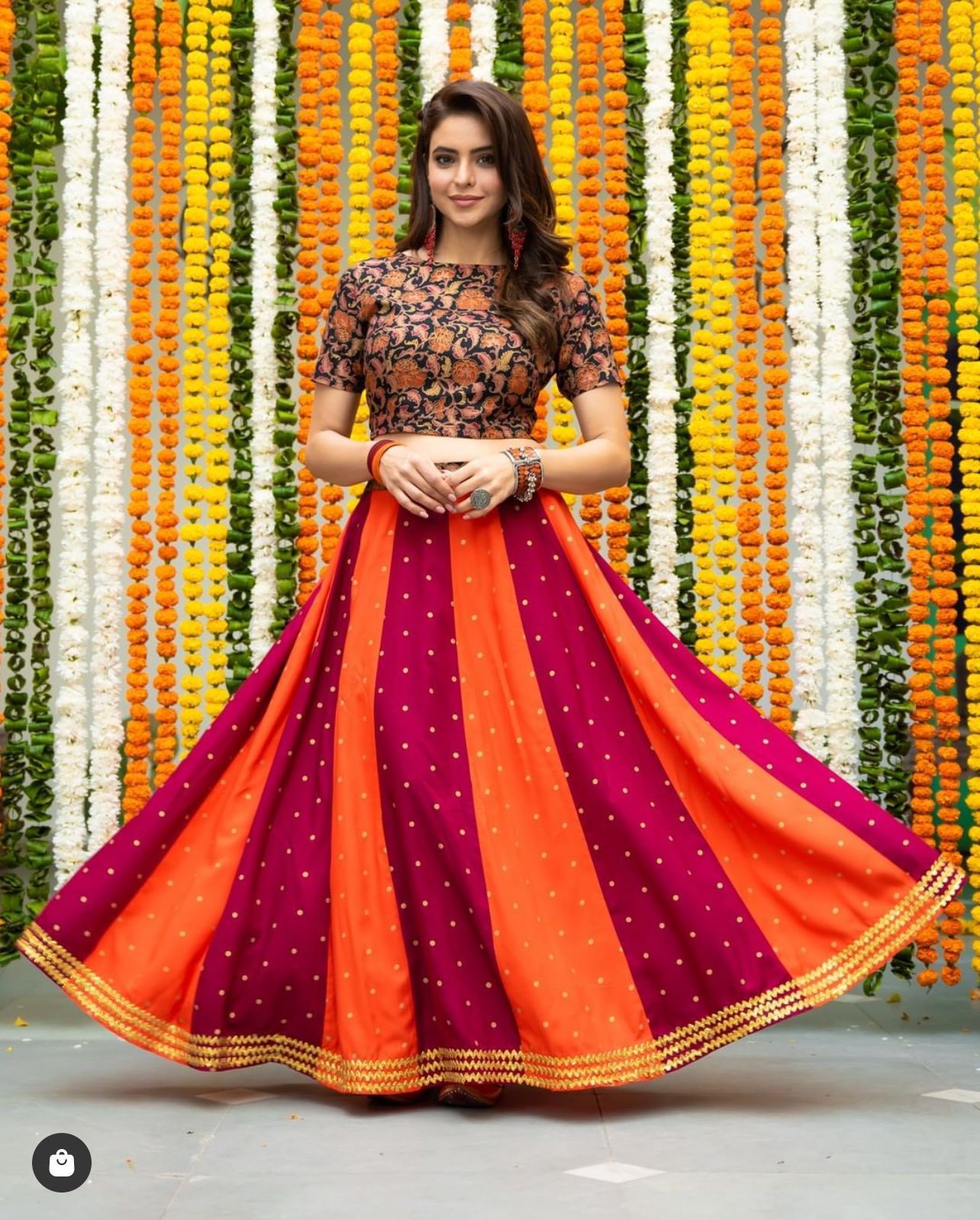 Western Lehenga and Choli