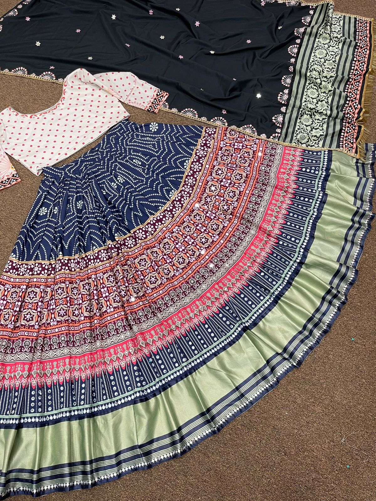 Lehenga Choli and Dupatta