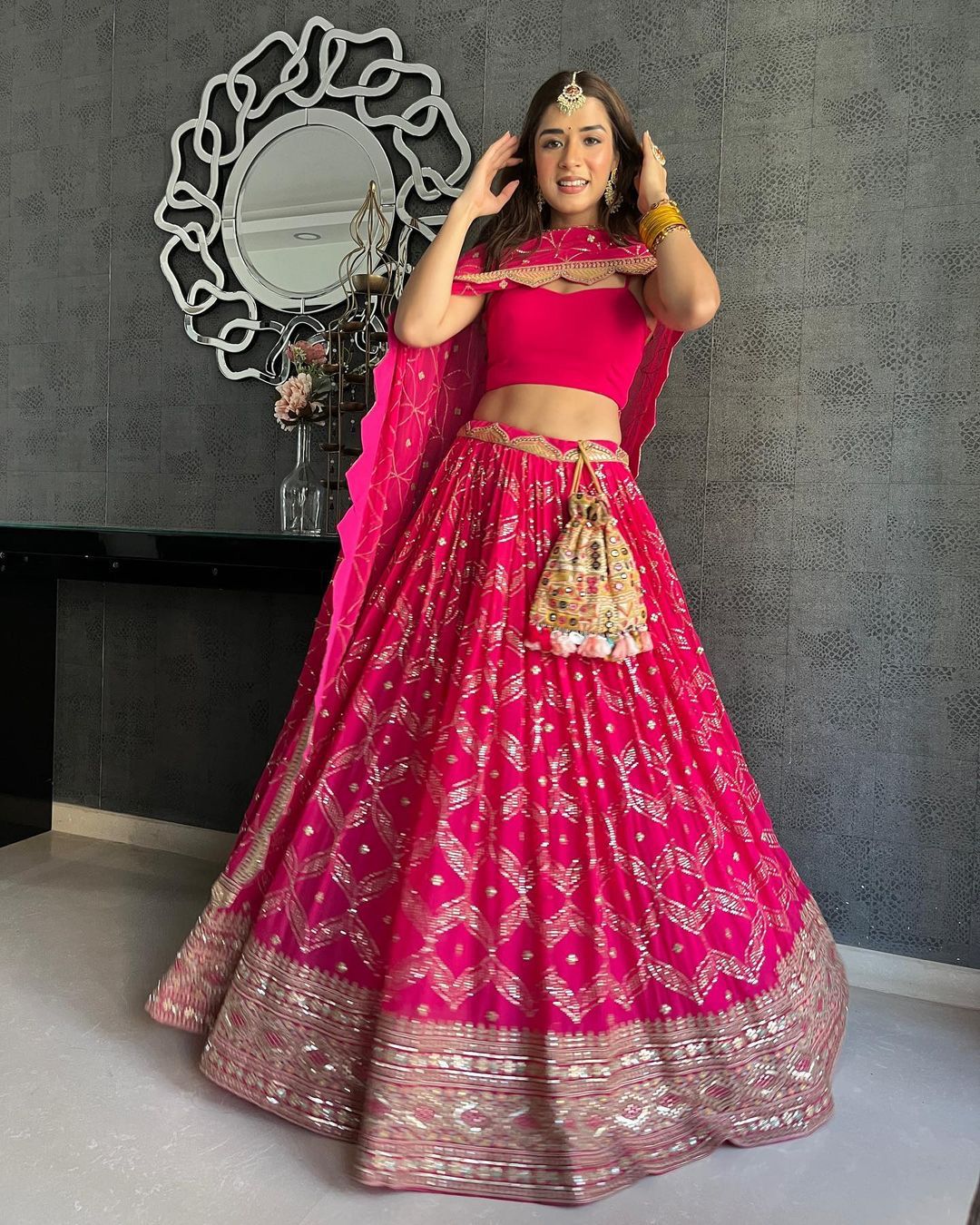 Lehenga Choli and Dupatta