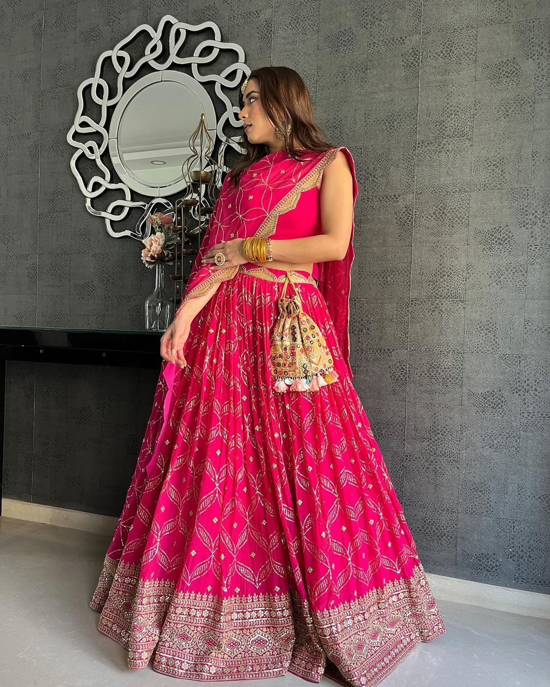 Lehenga Choli and Dupatta