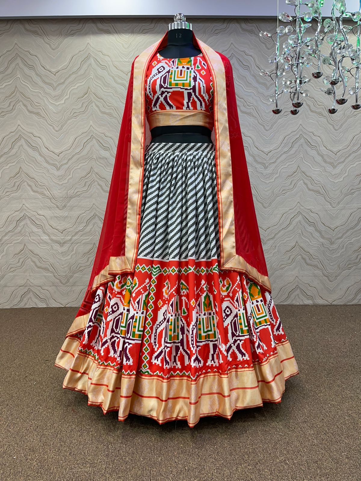 Lehenga Choli and Dupatta