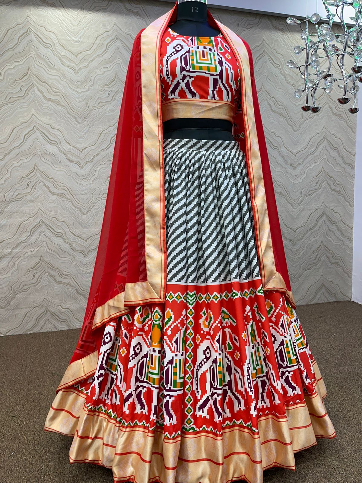 Lehenga Choli and Dupatta