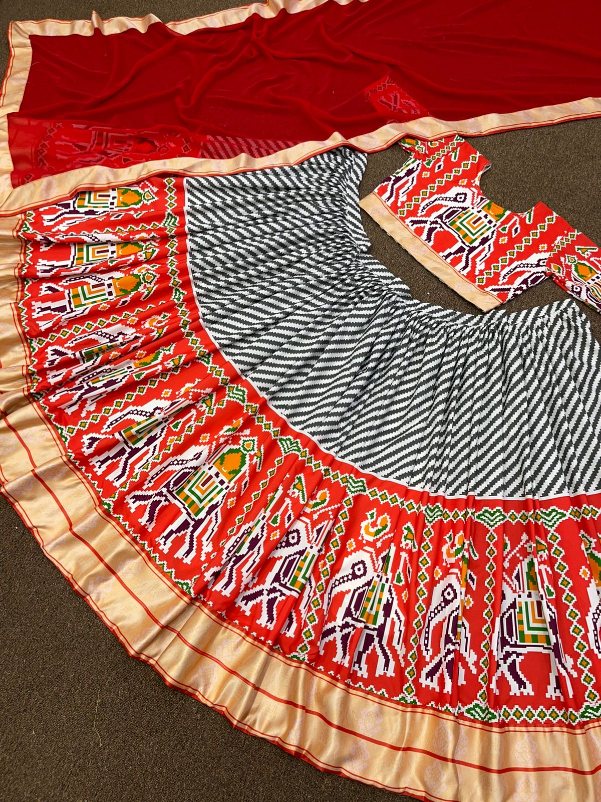 Lehenga Choli and Dupatta