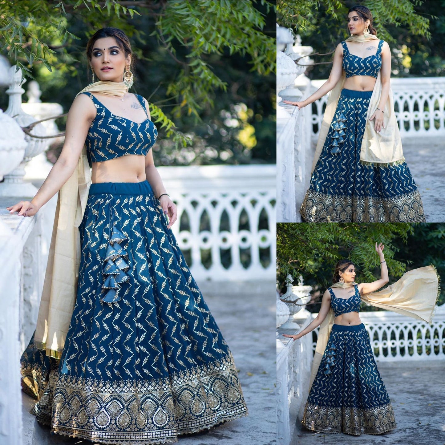 Lehenga Choli and Dupatta