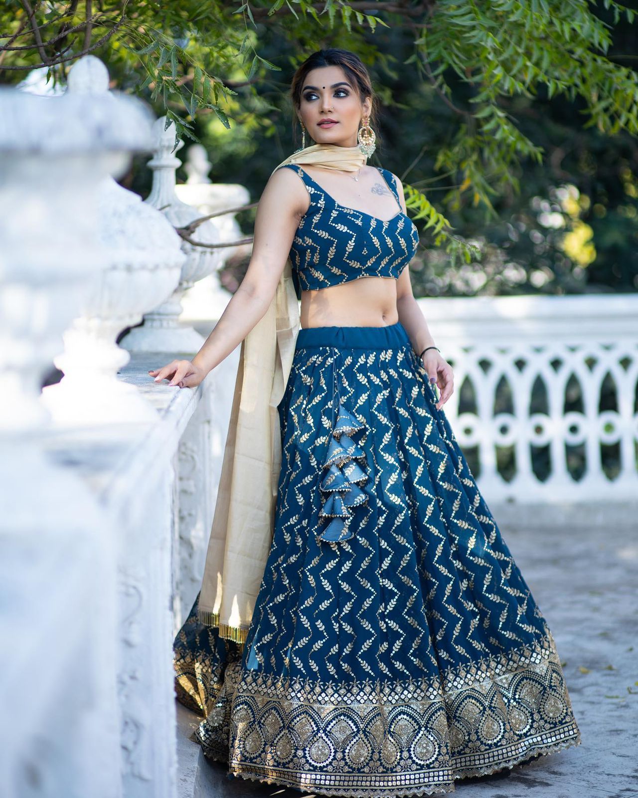 Lehenga Choli and Dupatta