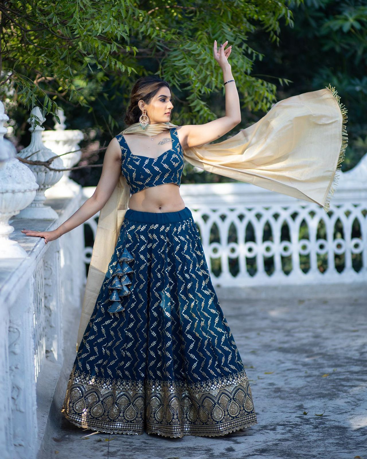 Lehenga Choli and Dupatta