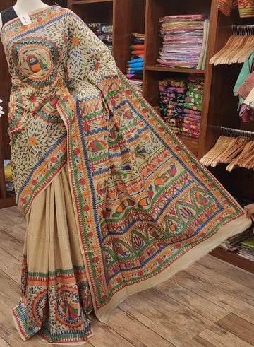 Madhubani Sarees: A Timeless Tapestry of Tradition