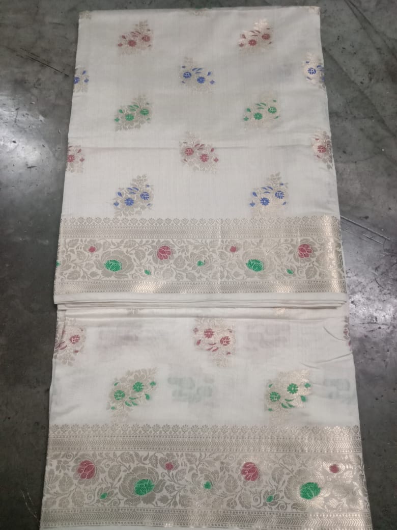 Pure Chiniya Silk Banarasi Saree