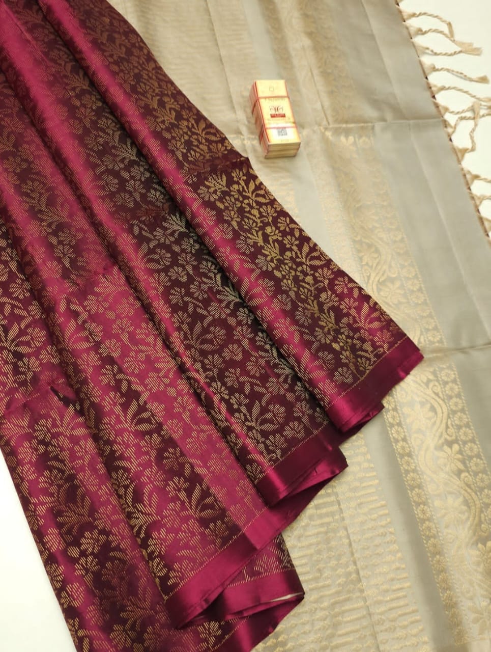 Kanchipuram Full Self Bridal Soft Silk Saree