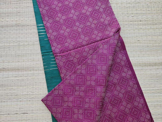 Semi tussar silk saree with star zari weaving body