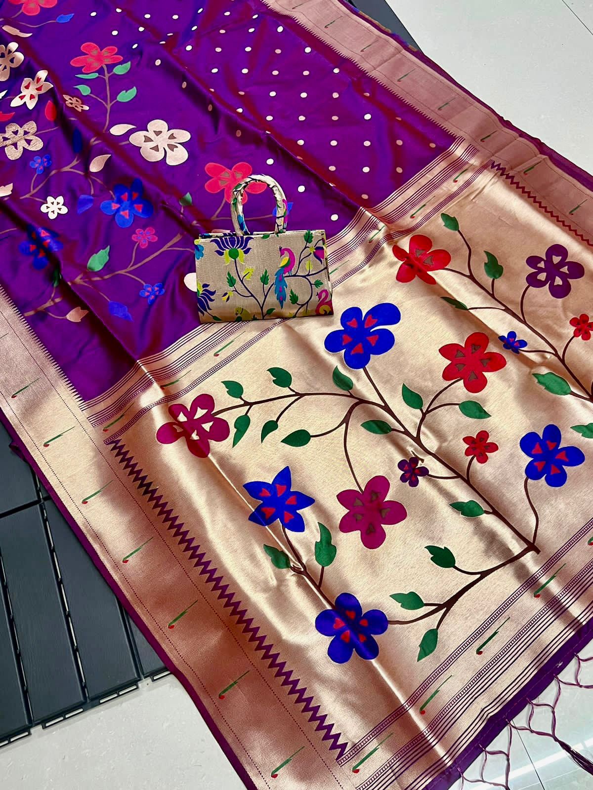 Soft Silk Paithini Saree
