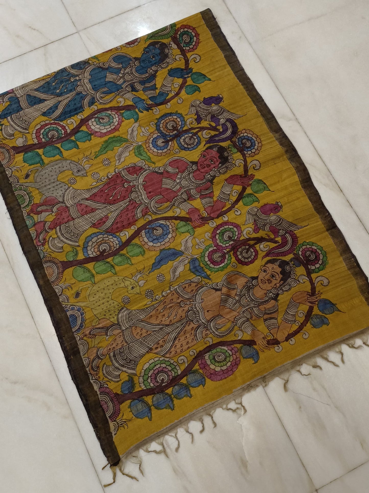 Tussar silk dupattas