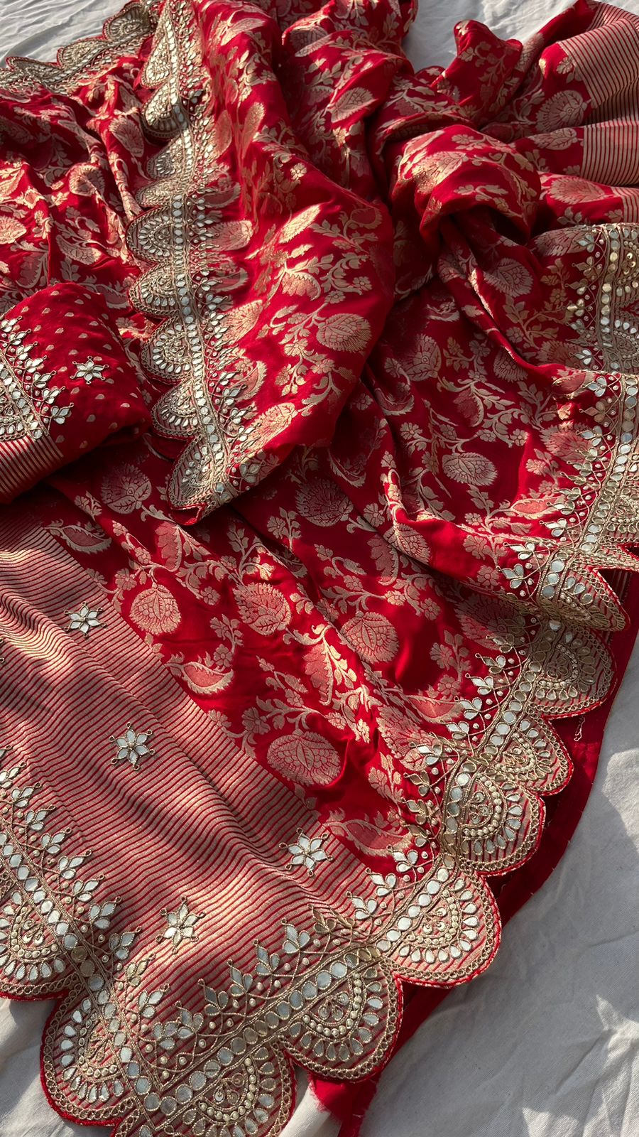 Weaved Georgette Banarasi sarees