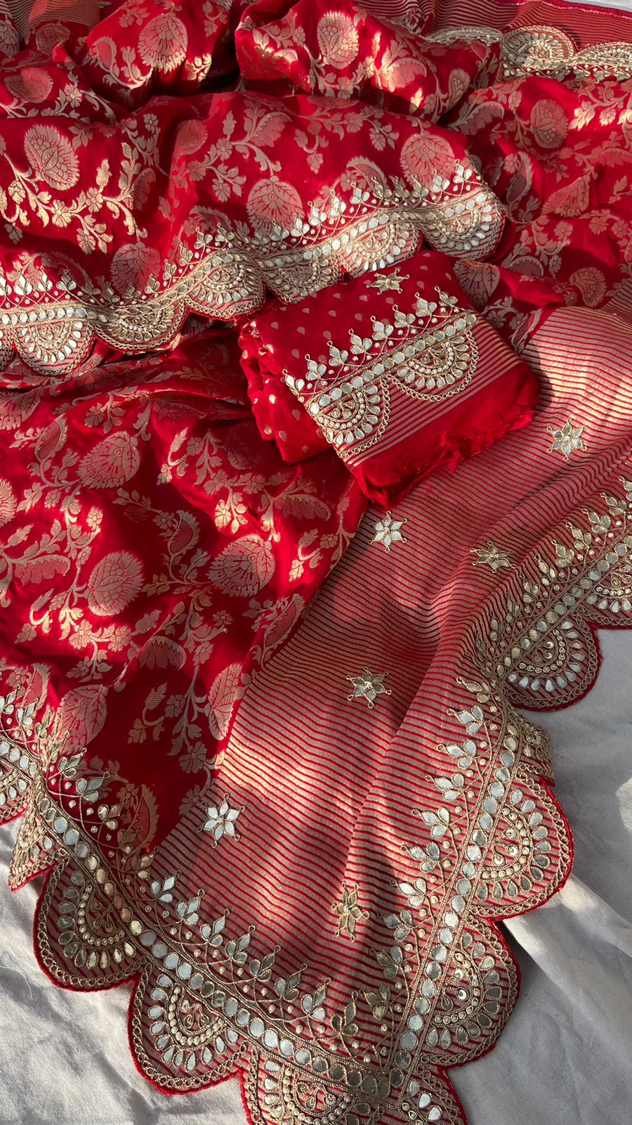 Weaved Georgette Banarasi sarees