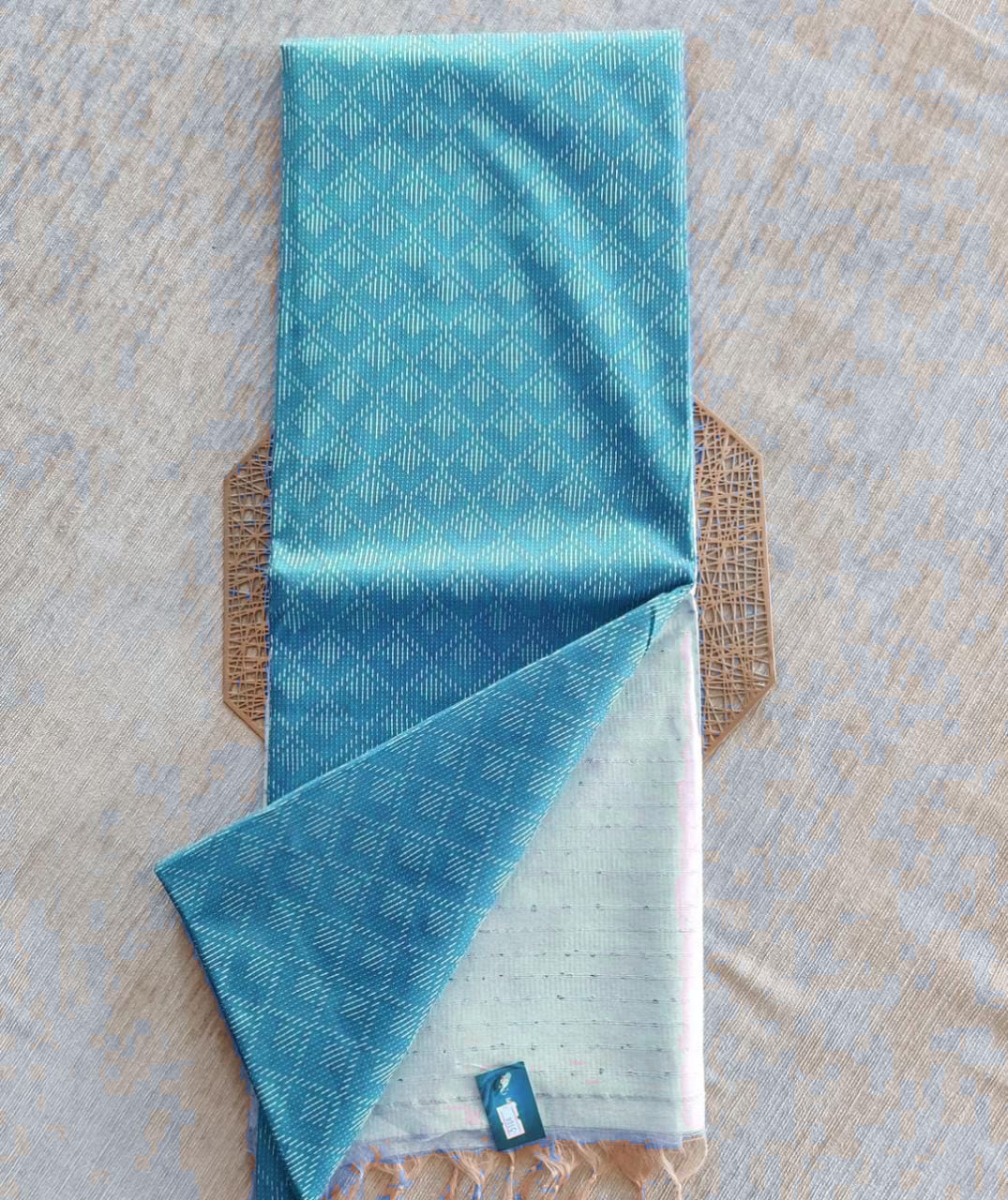 Semi Tussar silk saree