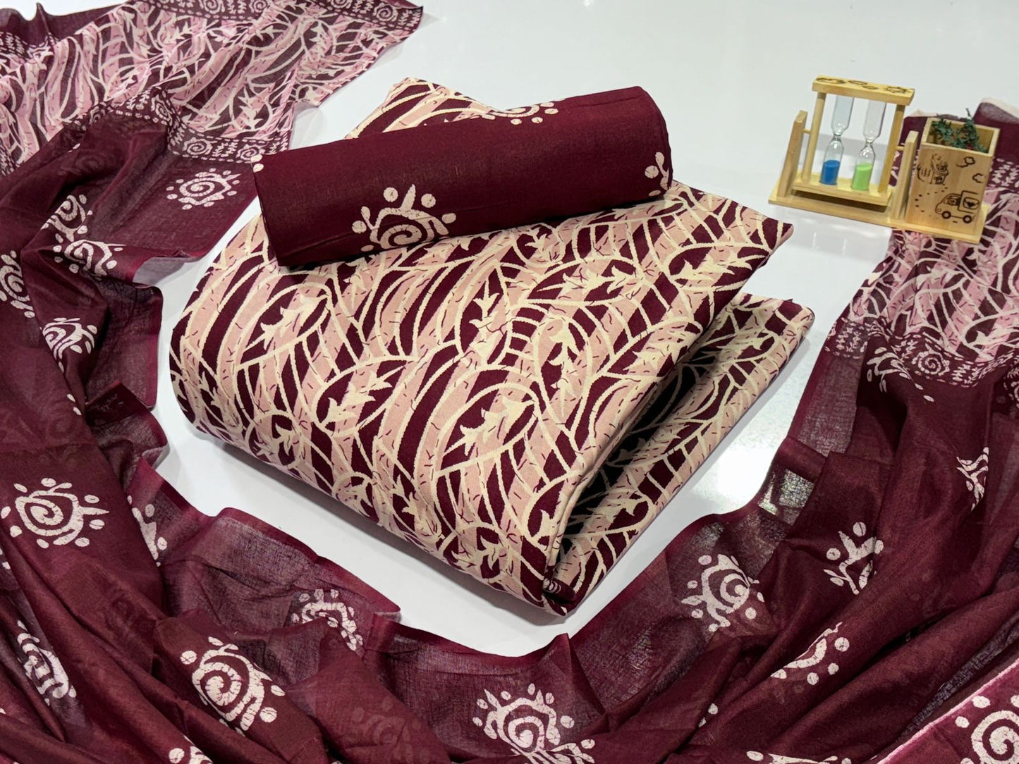 Cotton Batik Print dress materials