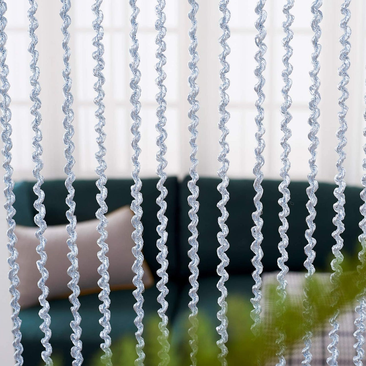 Swirl Thread Curtain