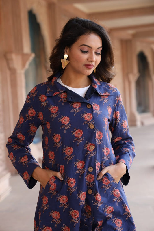 Bagru printed Cotton Jackets