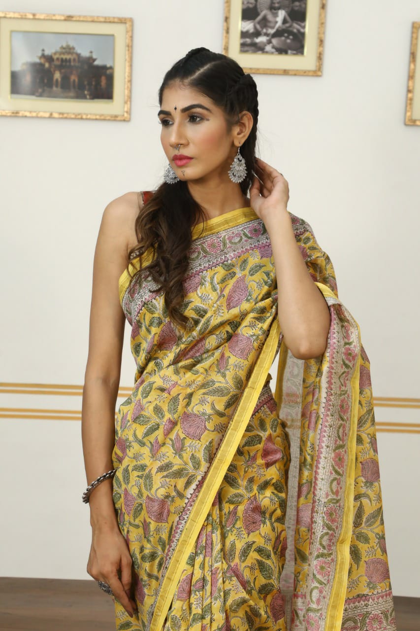 Chanderi Silk Saree
