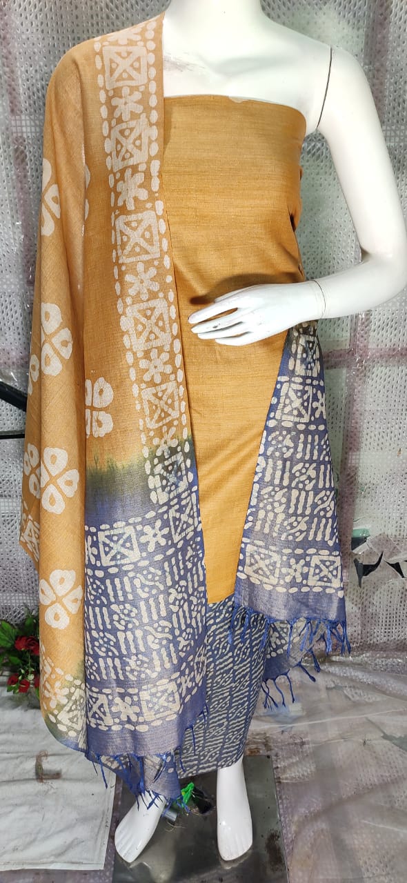 Batik Printed  Cotton Dopian Suits