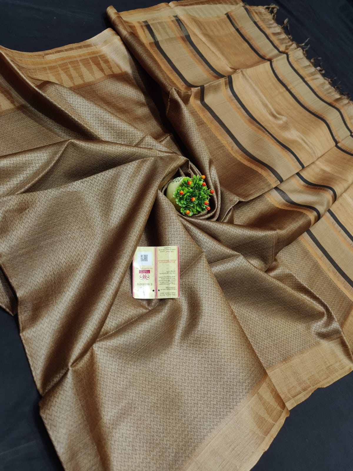 Pure Tussar Silk Saree