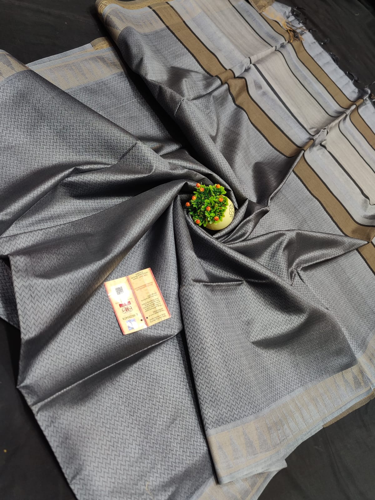Pure Tussar Silk Saree