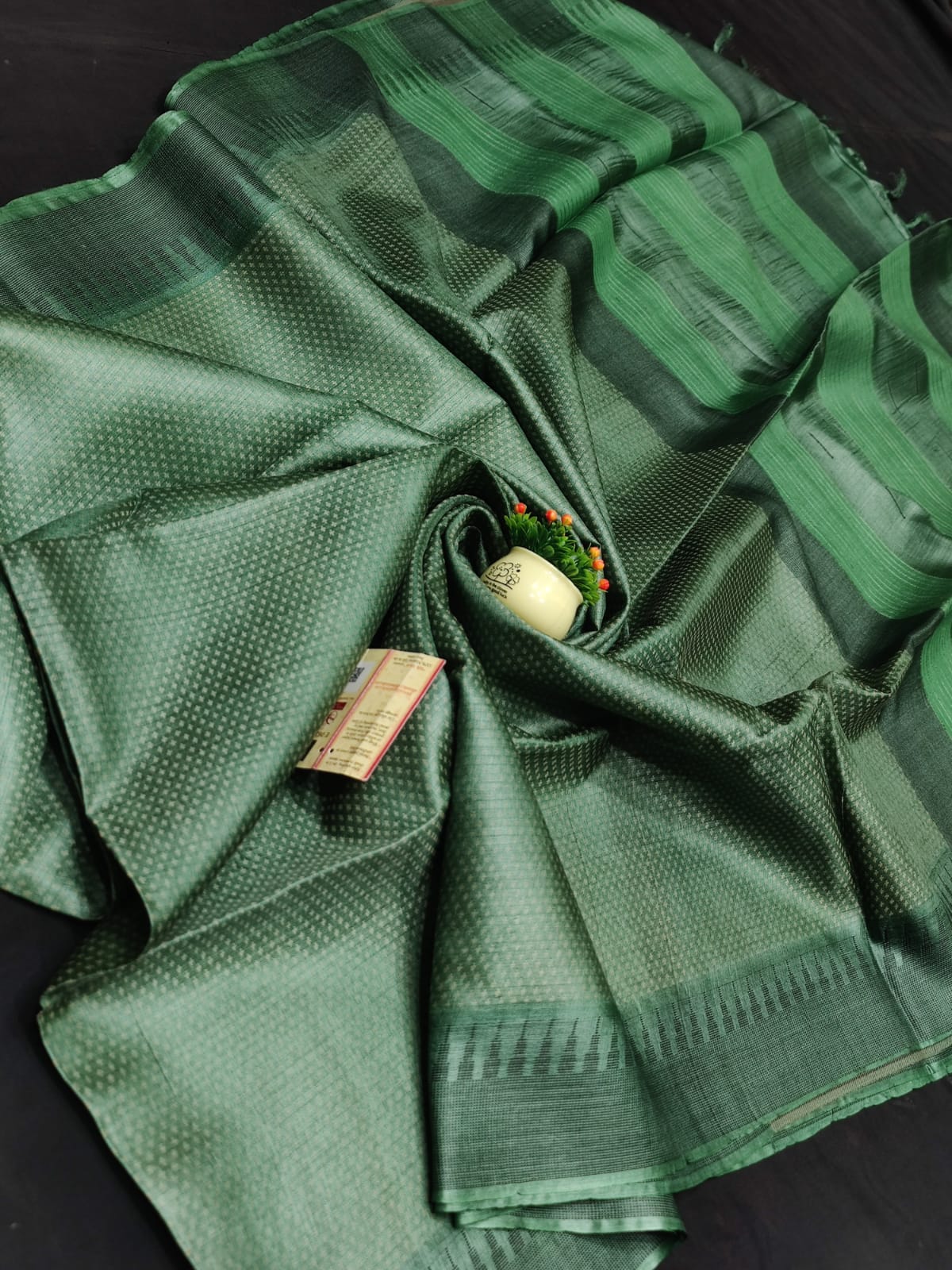 Pure Tussar Silk Saree