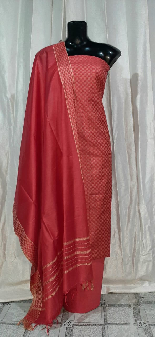 Katan Silk suits dress material