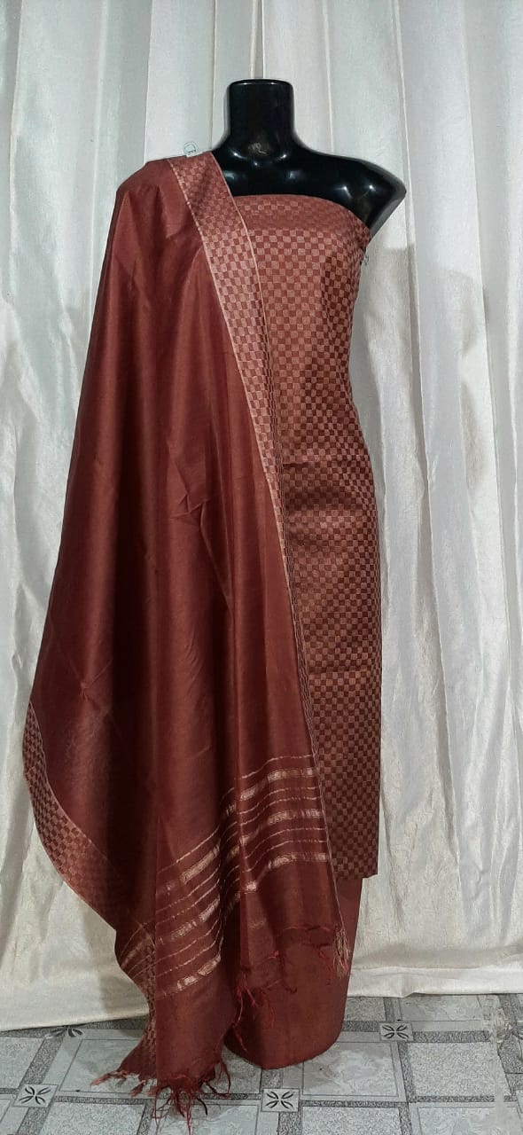 Katan Silk suits dress material