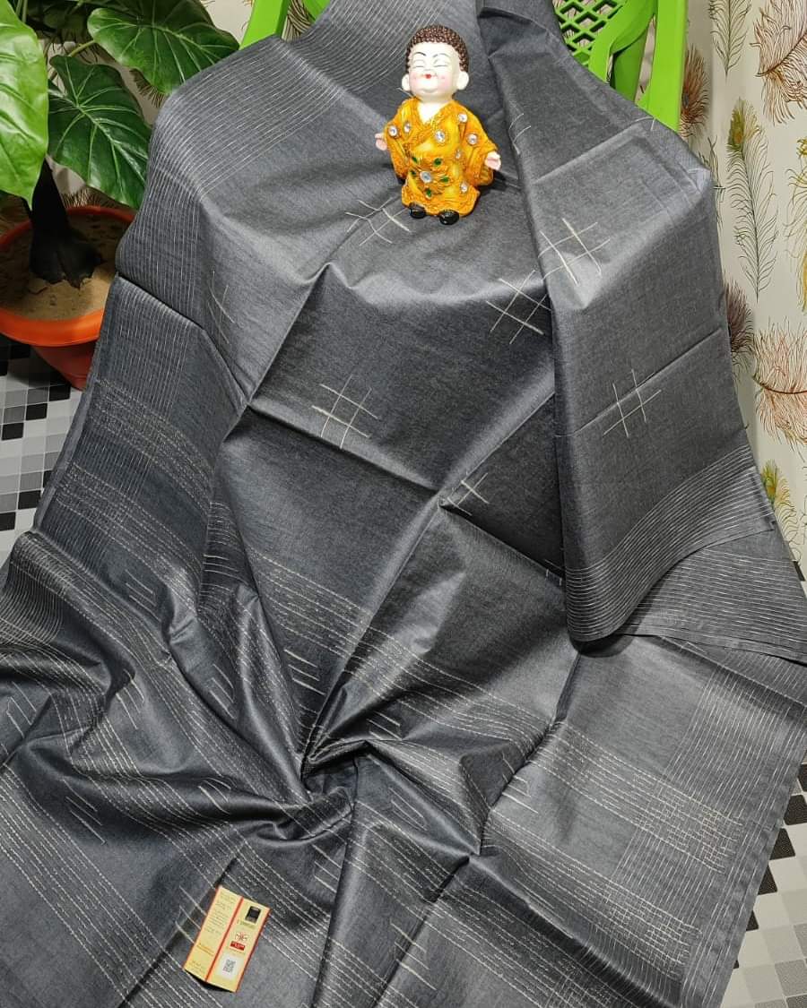 Kota Silk Saree with Zari Border