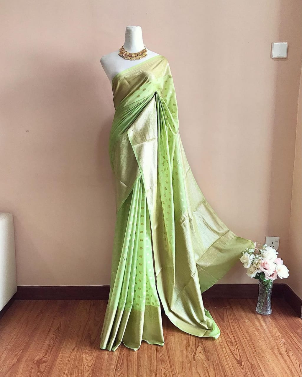 Banarasi Semi Georgette Soft Silk Sarees