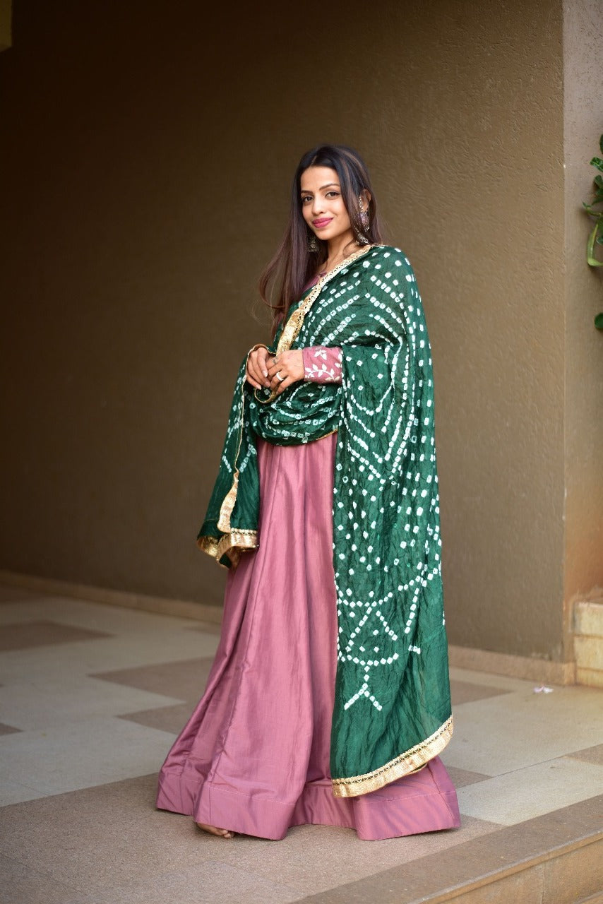 Gown and Dupatta