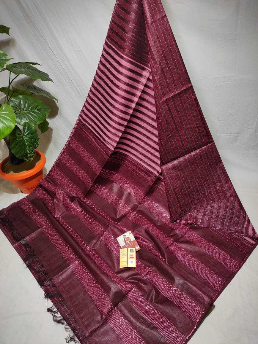 Semi Tussar Silk Weaved Saree