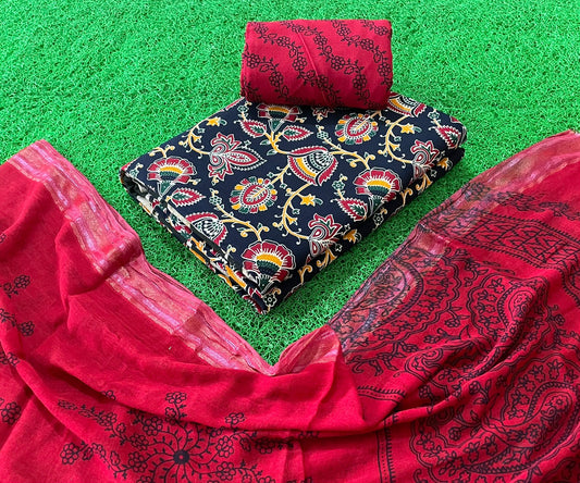 Batik Print Cotton Suit Materials