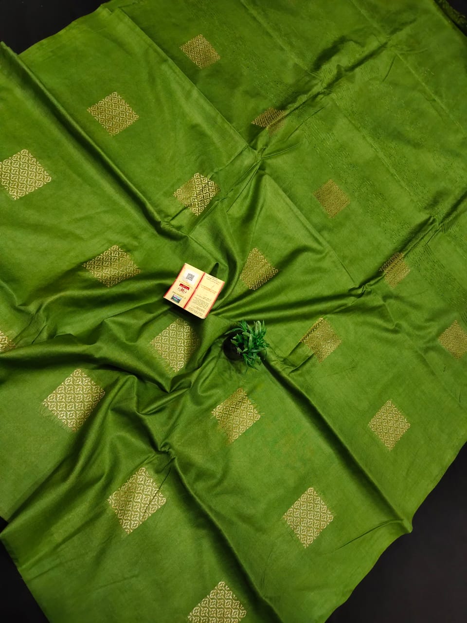Pure Tussar cotton silk saree