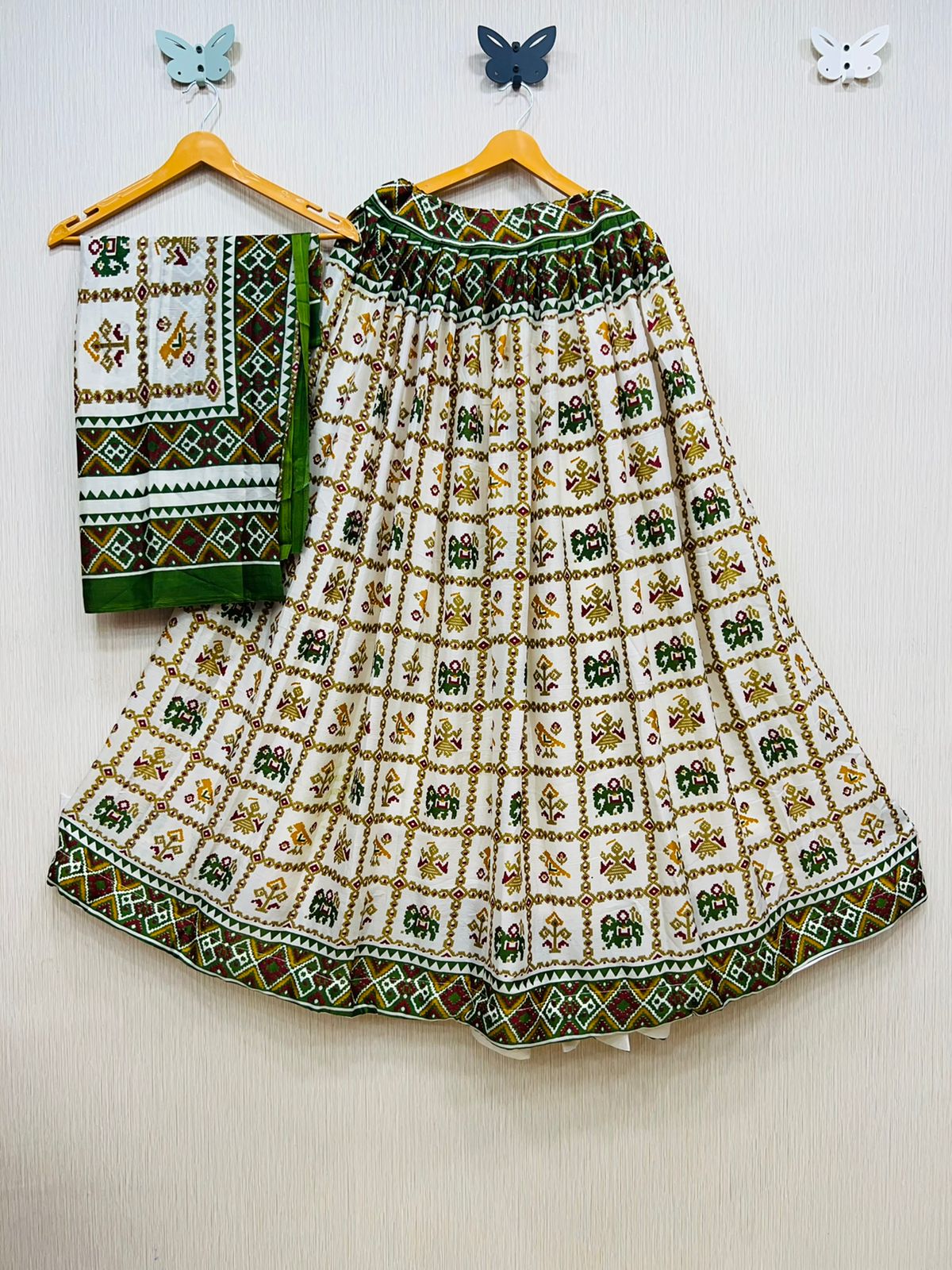 Patola Skirt and Blouse Material