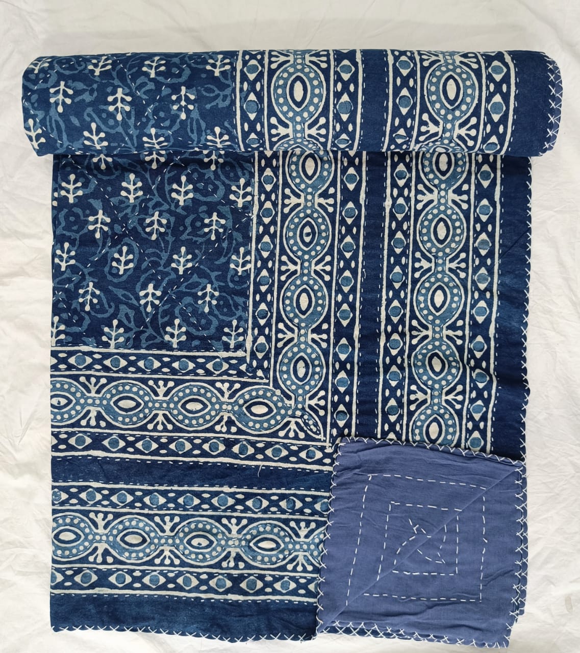 Traditional Kantha stitched Gudari