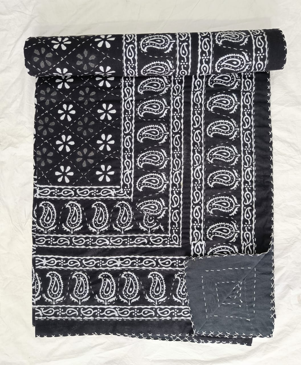 Traditional Kantha stitched Gudari