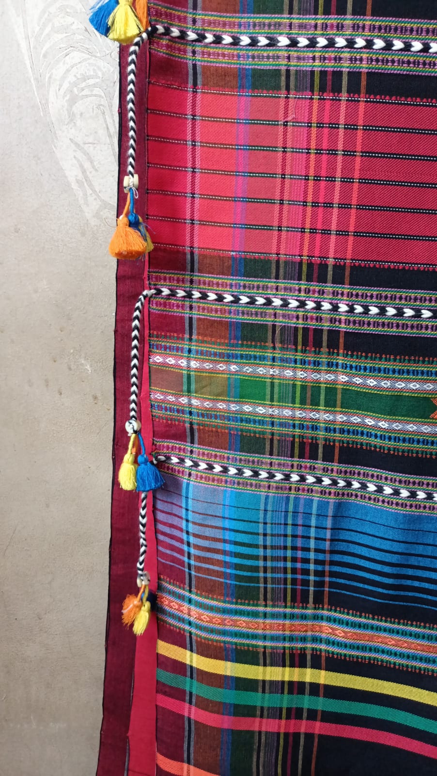 Bhujodi handwoven fine cotton saree