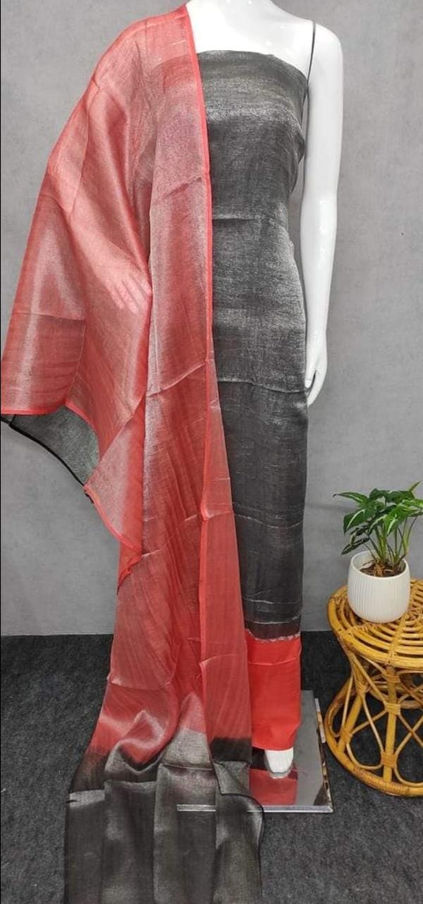 Tissue linen suit materials
